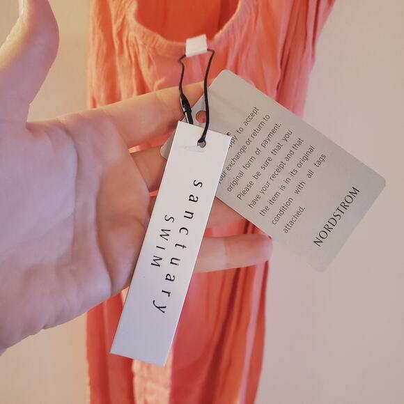 SANCTUARY Swimsuit Cover Up Large Bathing Suit Cover Up Dress Beach Resort Wear - Picture 7 of 7